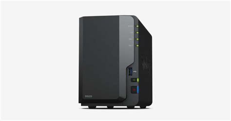 DiskStation 2 Bay NAS; 4-core 1.7 GHz;  1 GB DDR4 non-ECC